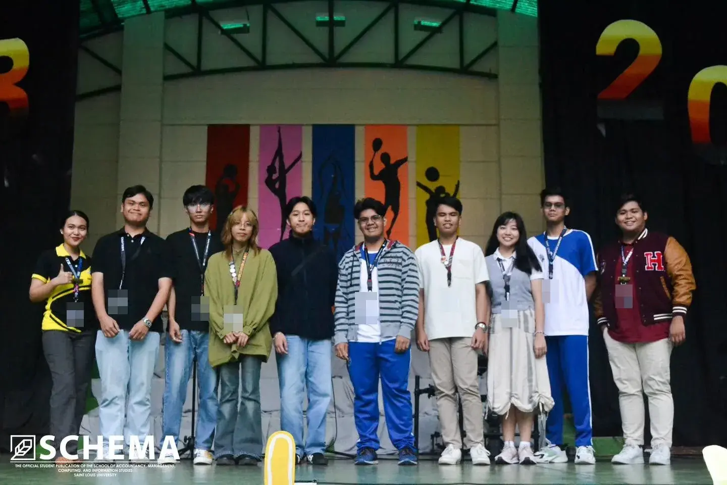 The team on stage at Battle of the Bravos 2024, photo by SCHEMA